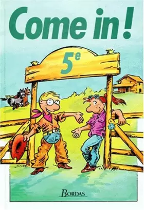 Couverture du produit · Come In : 5e. Manuel