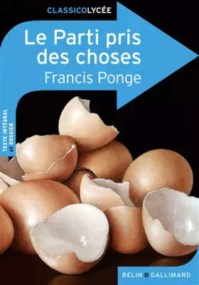 Couverture du produit · Le Parti pris des choses