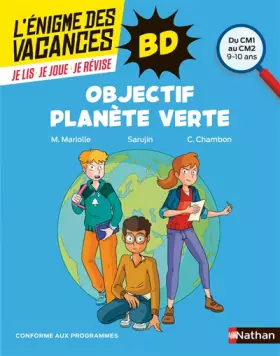 Couverture du produit · Enigme des vacances BD - Objectif planète verte - CM1/CM2