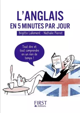 Couverture du produit · Petit Livre de - L'anglais en 5 minutes par jour