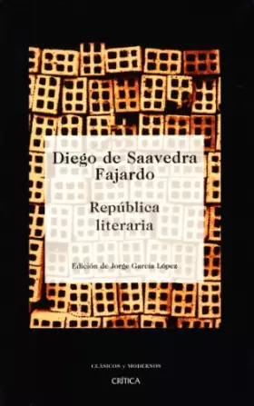 Couverture du produit · República literaria: 1 (Clásicos y Modernos)