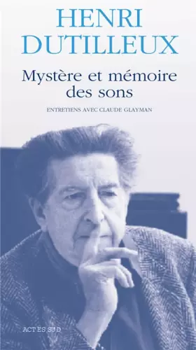 Couverture du produit · Mystère et mémoire des sons