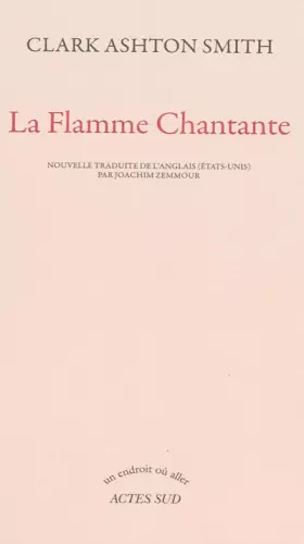 Couverture du produit · La flamme chantante