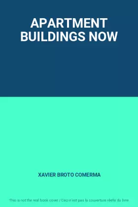 Couverture du produit · APARTMENT BUILDINGS NOW