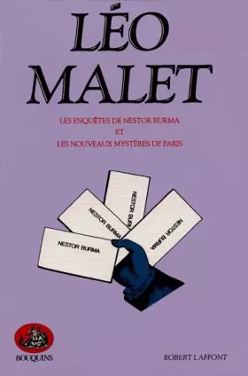 Couverture du produit · Les Enquêtes de Nestor Burma et Les nouveaux mystères de Paris. Oeuvres complètes, tome 1