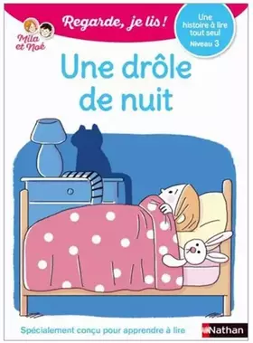 Couverture du produit · Regarde, je lis avec Noé et Mila - lecture CP - Niveau 1 - Une drôle de nuit (11)