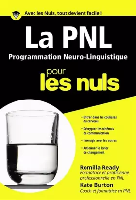 Couverture du produit · PNL - La Programmation Neuro Linguistique Poche Pour les nuls