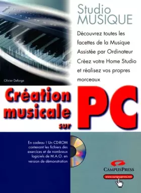 Couverture du produit · Création musicale sur PC