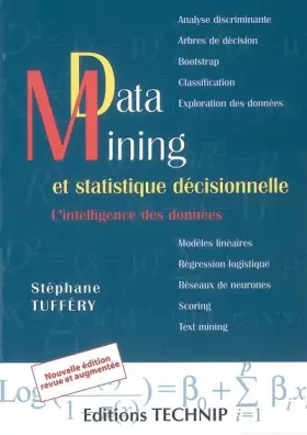 Couverture du produit · Data Mining et statistique décisionnelle - Nouvelle édition