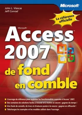 Couverture du produit · Access 2007 - De fond en comble - Livre+compléments en ligne