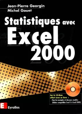 Couverture du produit · Statistique avec Excel 2000