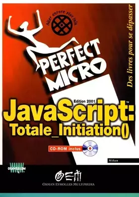 Couverture du produit · Javascript : Totale Initiation