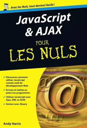 Couverture du produit · JavaScript & Ajax Poche Pour les Nuls