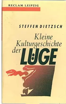 Couverture du produit · Kleine Kulturgeschichte der Lüge