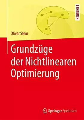Couverture du produit · Grundzüge der Nichtlinearen Optimierung