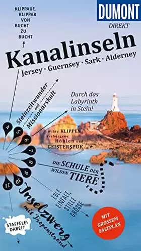 Couverture du produit · DUMONT direkt Reiseführer Kanalinseln: Mit großem Faltplan