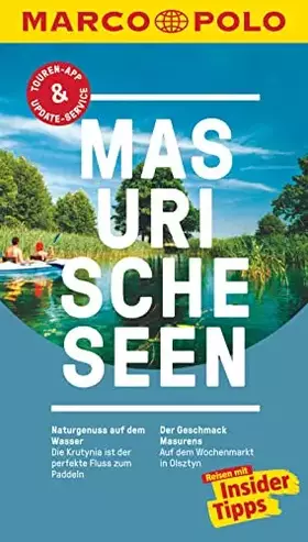 Couverture du produit · MARCO POLO Reiseführer Masurische Seen: Reisen mit Insider-Tipps. Inklusive kostenloser Touren-App & Update-Service