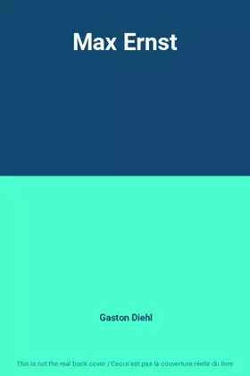 Couverture du produit · Max Ernst