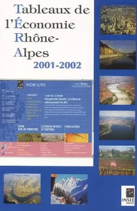 Couverture du produit · Tableaux De L'Economie Rhone-Alpes 2001-2002