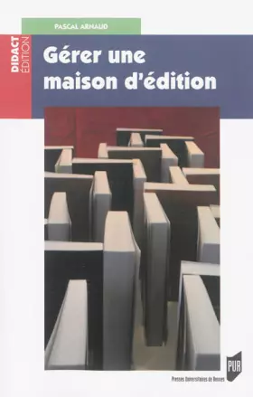 Couverture du produit · Gérer une maison d'édition