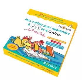 Couverture du produit · Cocorico je sais lire ! Mon coffret pour apprendre à lire et à écrire avec les P'tites Poules, dès 5 ans