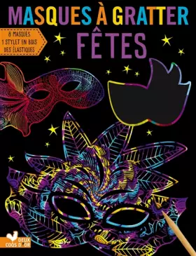 Couverture du produit · Masques à gratter Fêtes