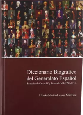 Couverture du produit · Diccionario Biográfico Del Generalato Español