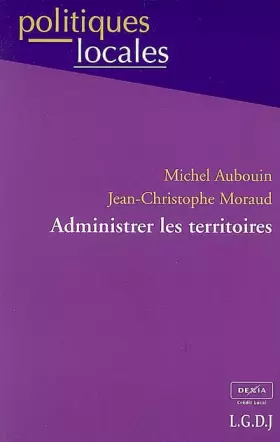 Couverture du produit · Administrer les territoires : Nouvelles données, nouveaux enjeux