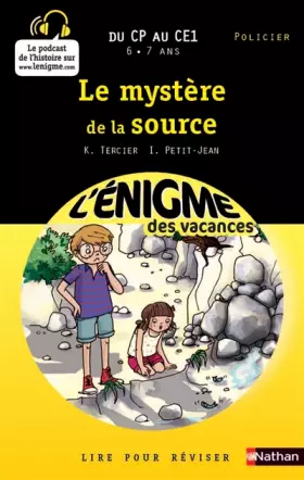 Couverture du produit · Cahier de vacances  - Enigmes vacances Le mystère de la source