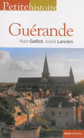 Couverture du produit · Petite histoire de guerande (poche) (np)