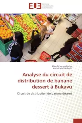 Couverture du produit · Analyse du circuit de distribution de banane dessert à Bukavu: Circuit de distribution de banane dessert