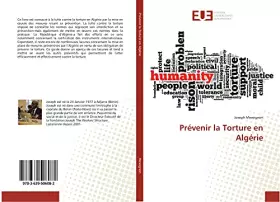 Couverture du produit · Prévenir la Torture en Algérie