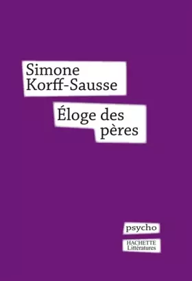 Couverture du produit · Eloge des pères
