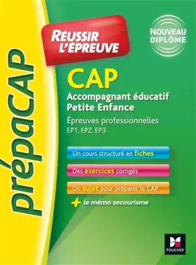 Couverture du produit · PREPACAP - CAP Accompagnant éducatif petite enfance Epreuves professionnelles - N°2