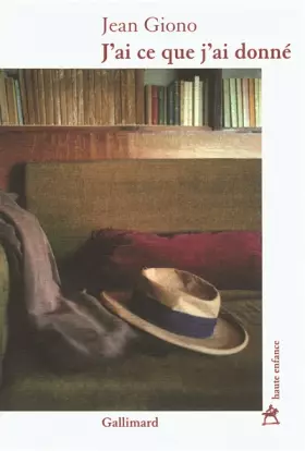 Couverture du produit · J'ai ce que j'ai donné: Lettres intimes