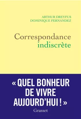 Couverture du produit · Correspondance indiscrète
