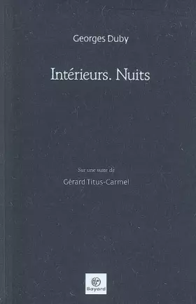 Couverture du produit · Intérieurs. Nuits