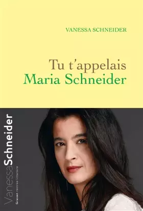 Couverture du produit · Tu t'appelais Maria Schneider