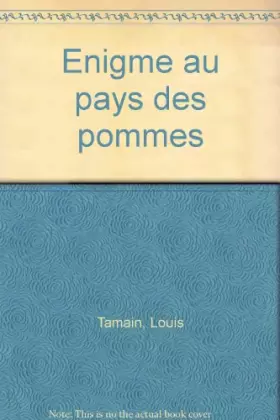 Couverture du produit · Enigme au pays des pommes