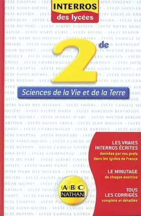 Couverture du produit · Science de la Vie et de la Terre, 2nde