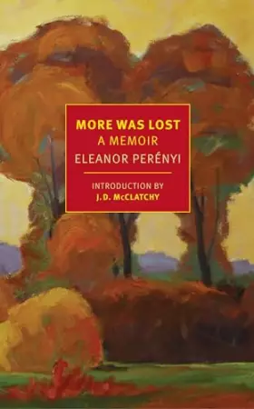 Couverture du produit · More Was Lost: A Memoir (New York Review Books Classics)