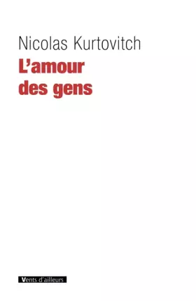 Couverture du produit · L'amour des gens