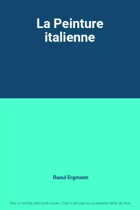 Couverture du produit · La Peinture italienne