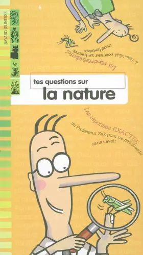 Couverture du produit · Tes questions sur la nature