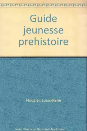 Couverture du produit · Guide jeunesse, préhistoire.