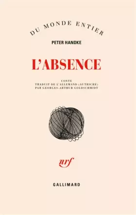 Couverture du produit · L'Absence