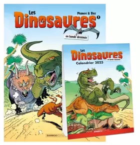 Couverture du produit · Les Dinosaures en BD - tome 01 + calendrier 2023 offert
