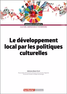 Couverture du produit · Le développement local par les politiques culturelles