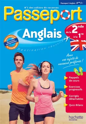 Couverture du produit · Passeport - Anglais - De la 2de à la 1re - Cahier de vacances 2025