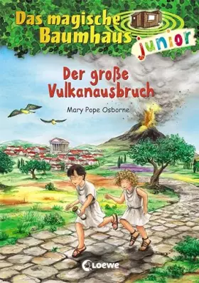 Couverture du produit · Das magische Baumhaus junior (Band 13) - Der große Vulkanausbruch: Kinderbuch zum Vorlesen und ersten Selberlesen - Mit farbige